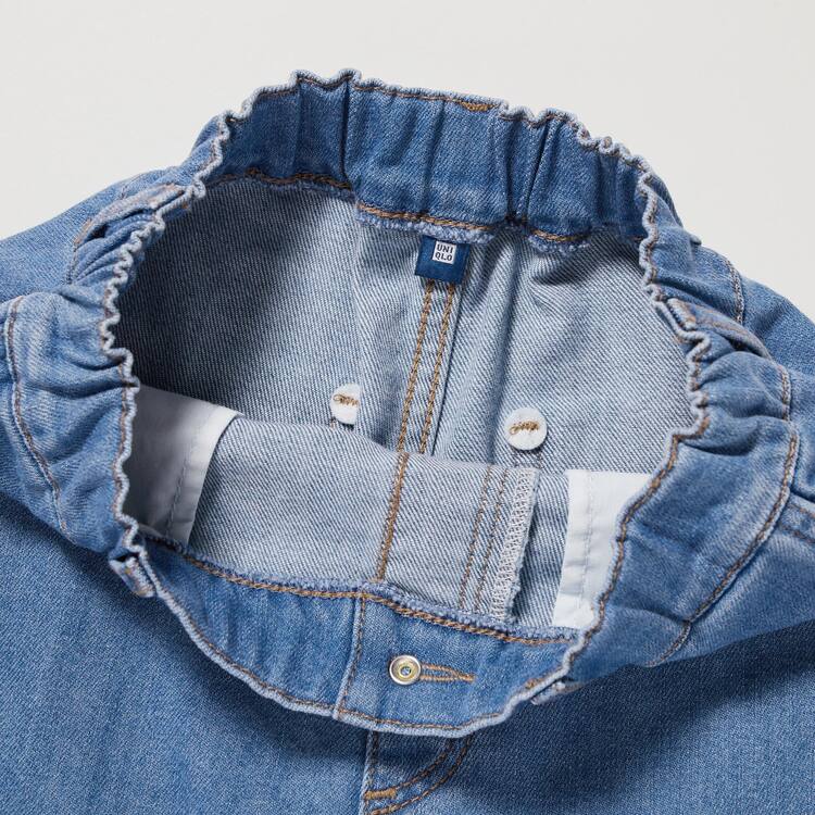 Uniqlo Girlsgy Džínsy Detske Modre | FNZIXL-073