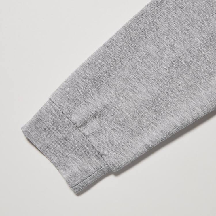 Uniqlo Heattech Extra Warm Bavlnene Heather Crew Neck Long Sleeved Thermal Topy Panske Siva | XNVYHD-681