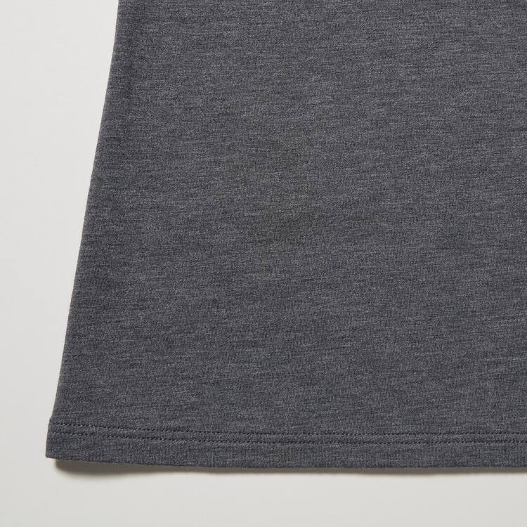 Uniqlo Heattech Extra Warm Bavlnene Scoop Neck Long Sleeved Thermal Topy Damske Tmavo Siva | NETBCV-154