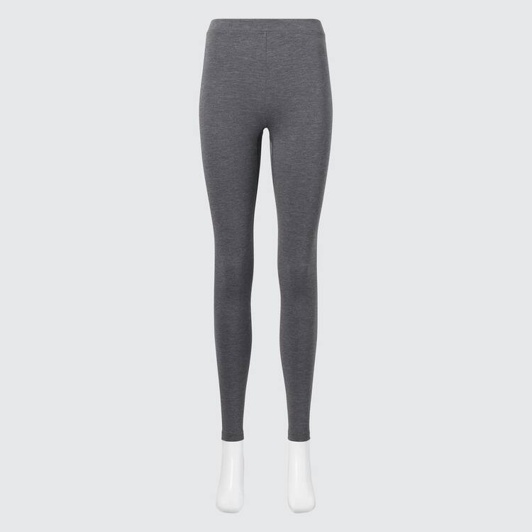 Uniqlo Heattech Extra Warm Bavlnene Thermal Leginy Damske Tmavo Siva | OTWGVN-287