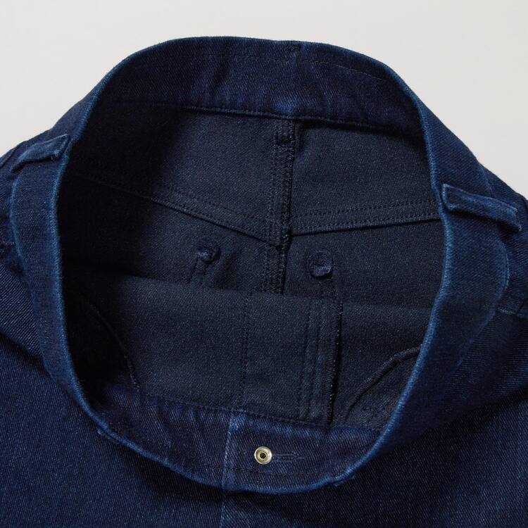 Uniqlo Heattech Ultra Stretch High Rise Denim Thermal Nohavice Damske Modre | YIZDBA-985