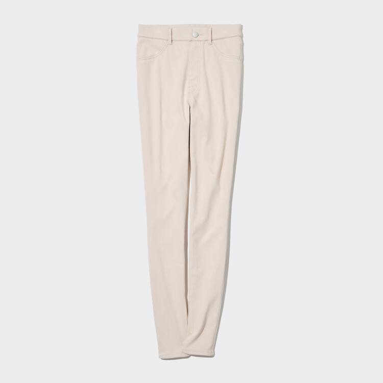 Uniqlo Heattech Ultra Stretch Thermal (Long) Leginy Damske Béžové | JTKPDN-426