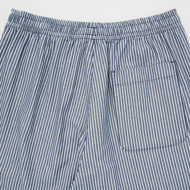 Uniqlo Hickory Easy Relaxed Ankle Length Loungewear Panske Modre | DZFGCW-829