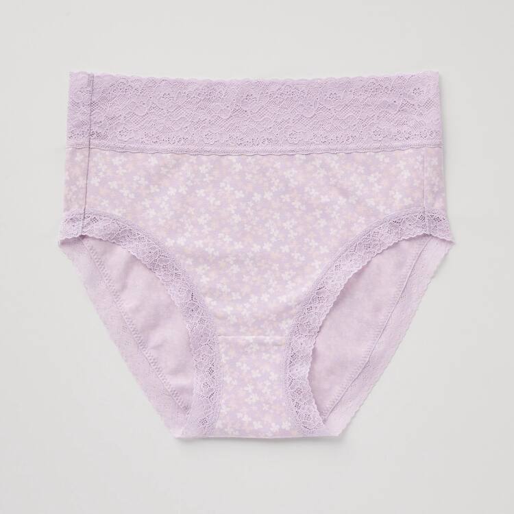 Uniqlo High Rise Flower Print Spodne Pradlo Damske Ruzove | UFVXYM-819