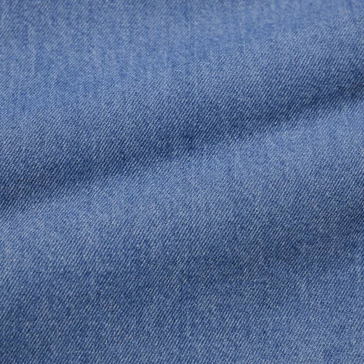 Uniqlo Indigo Denim Regular Fit (Regular Collar) Kosele Panske Modre | ECWVSO-398