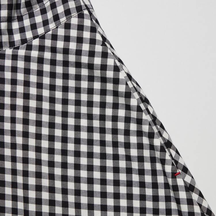 Uniqlo Ines De La Fressange Bavlnene V Neck Bez Rukavov Saty Damske Biele Čierne | EMKQPR-068
