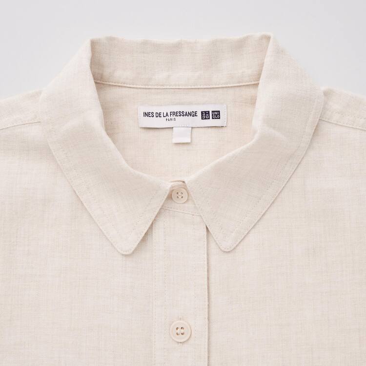 Uniqlo Ines De La Fressange Flannel Tunic Topy Damske Béžové | KXCMIO-736