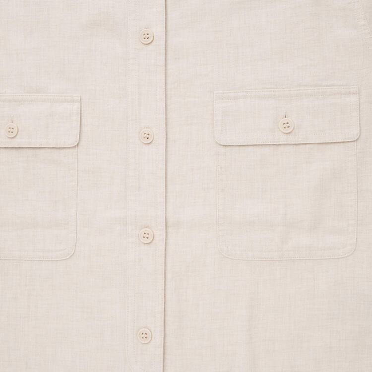 Uniqlo Ines De La Fressange Flannel Tunic Topy Damske Béžové | KXCMIO-736