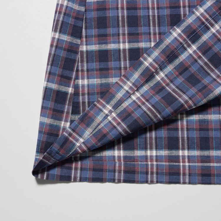 Uniqlo Ines De La Fressange Linen Bavlnene Blended Saty Damske Modre | HDRXTL-035