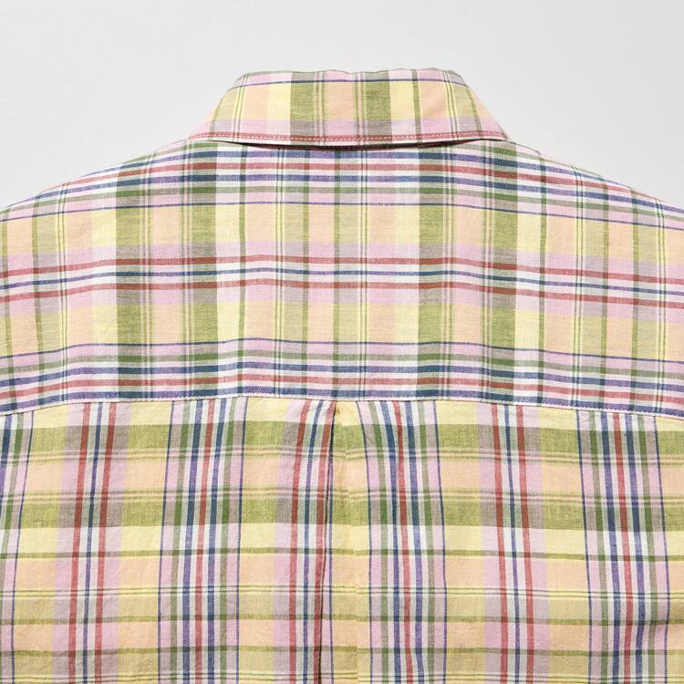 Uniqlo Ines De La Fressange Linen Bavlnene Blended Saty Damske Ruzove | UJCFDB-984