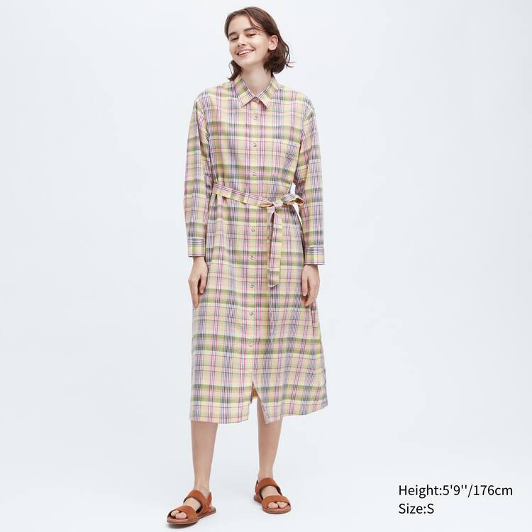Uniqlo Ines De La Fressange Linen Bavlnene Blended Saty Damske Ruzove | UJCFDB-984