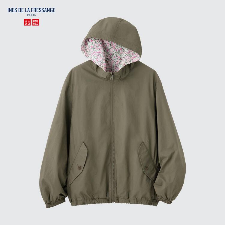 Uniqlo Ines De La Fressange Reversible Parka Damske Olivovo Zelená | XENMPA-830