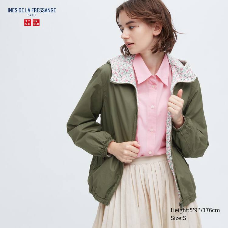 Uniqlo Ines De La Fressange Reversible Parka Damske Olivovo Zelená | XENMPA-830