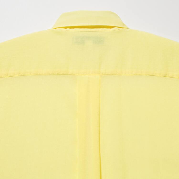 Uniqlo Ines De La Fressange Sheer Bavlnene Relaxed Fit Long Sleeved Kosele Damske Žlté | YIJPHV-342