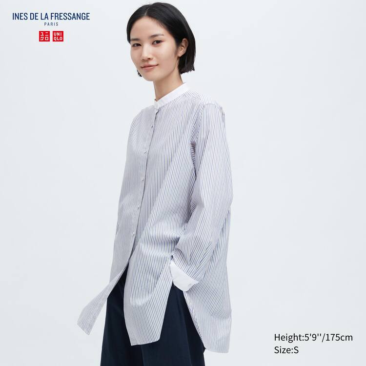 Uniqlo Ines De La Fressange Tunic Kosele Damske Modre | OARXSN-412