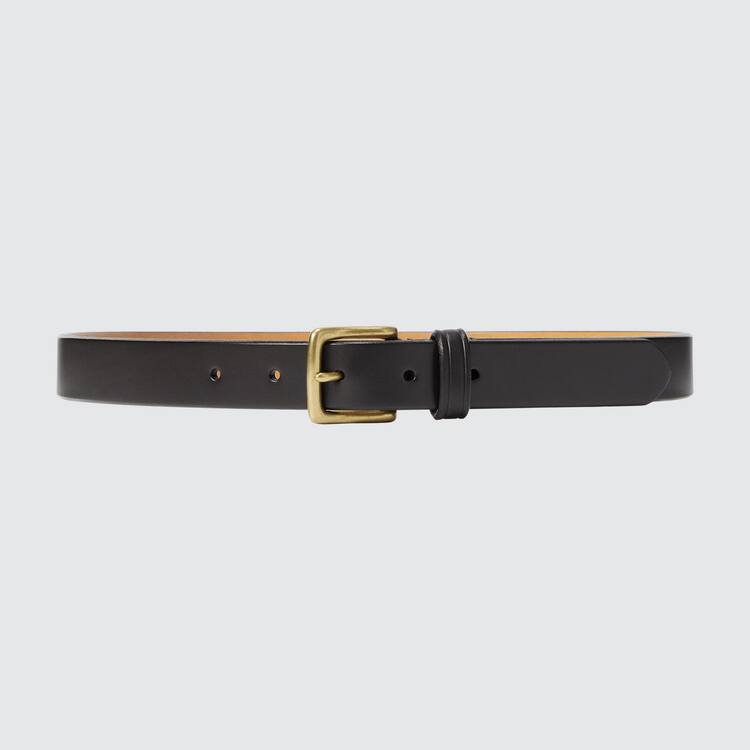 Uniqlo Italian Saddle Kozene (2021 Season) Opasky Panske Tmavo Hnede | NITABW-487