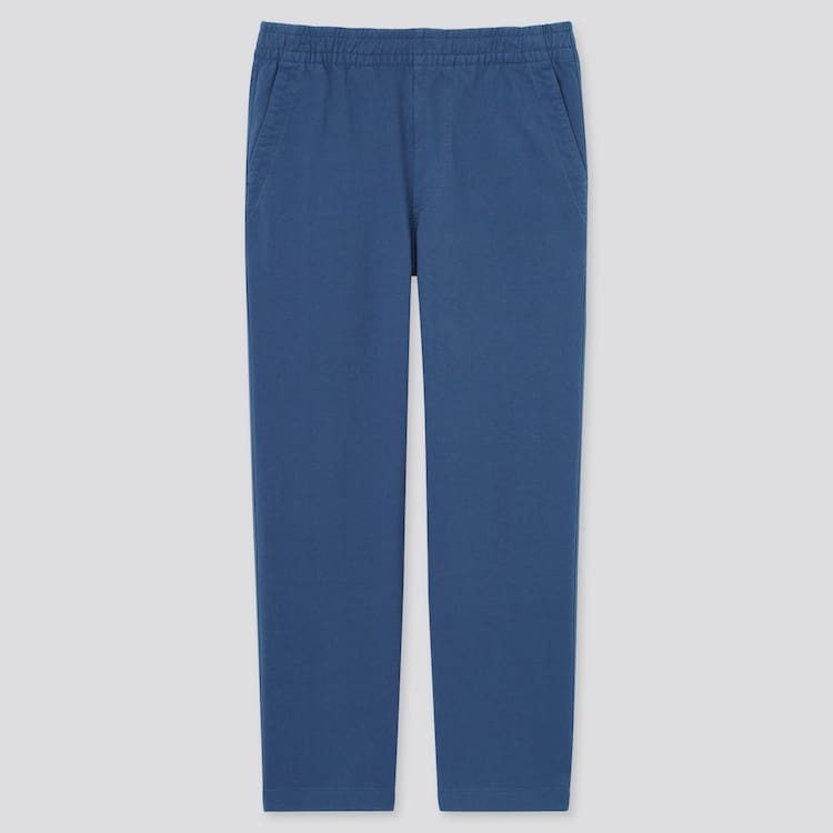 Uniqlo Jersey Ankle Length (2021 Season) Loungewear Panske Modre | HDWINQ-469