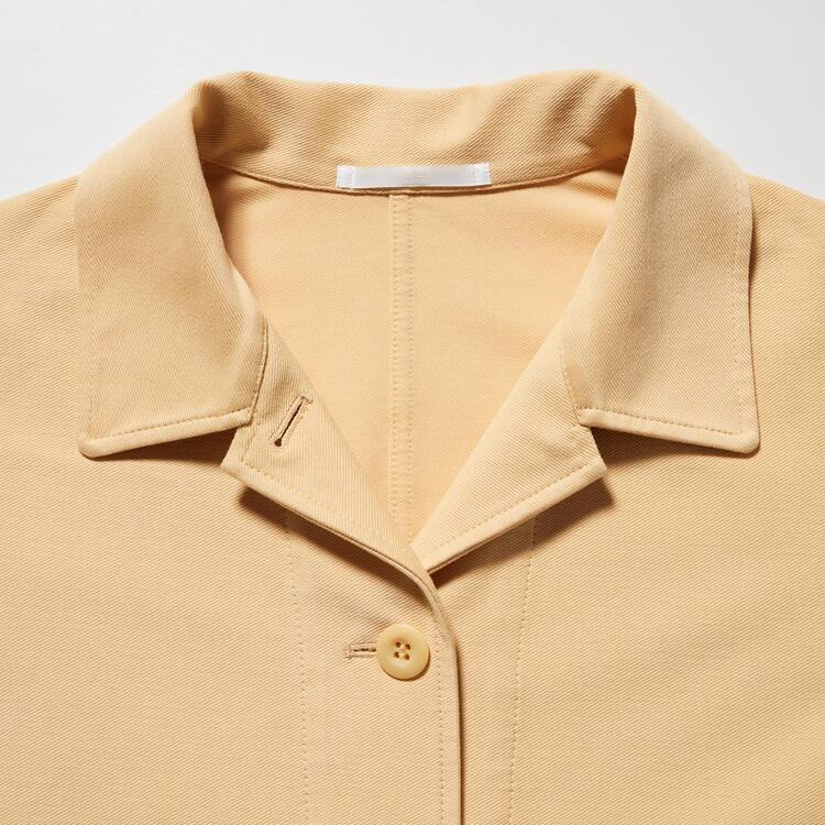 Uniqlo Jersey Relaxed Fit Bundy Damske Žlté | KQCEJP-928