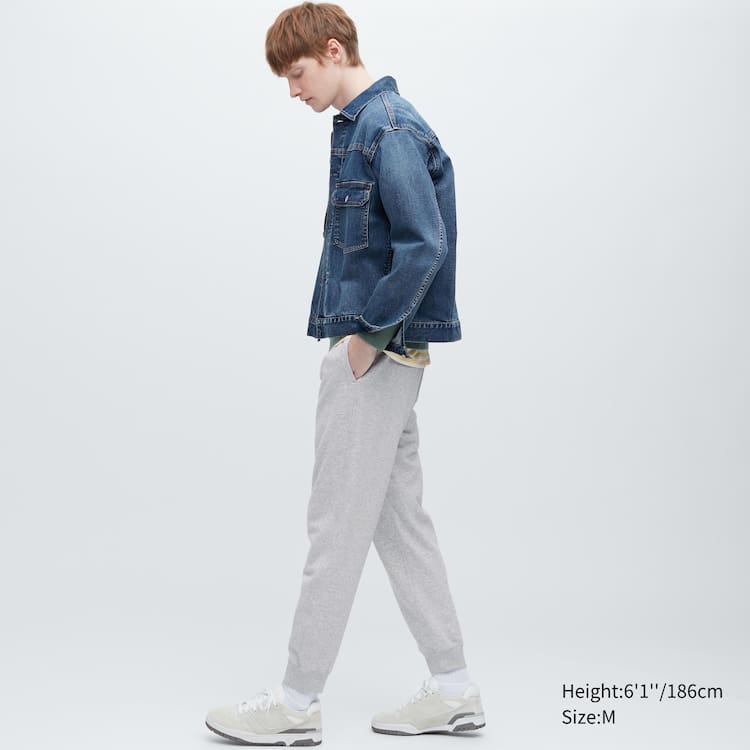 Uniqlo Joggers Nohavice Panske Siva | NQVGPZ-945