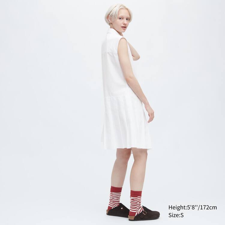 Uniqlo Jw Anderson Bez Rukavov Saty Damske Biele | RGFWTI-956
