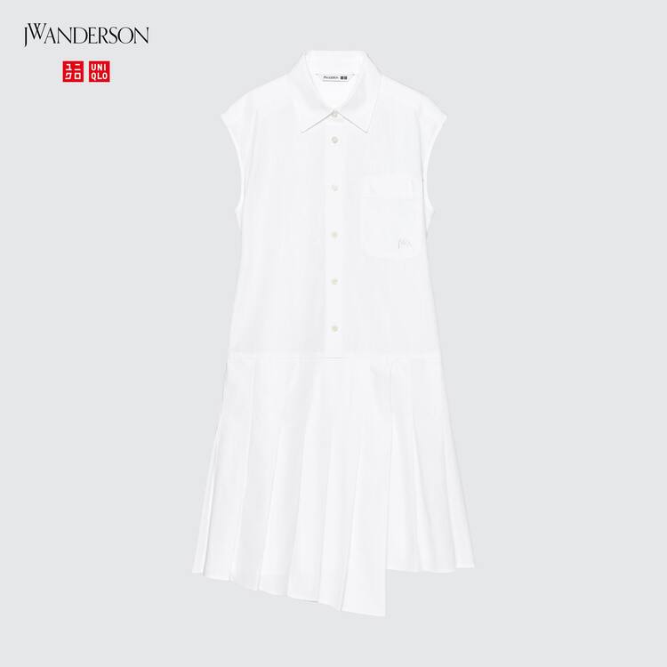 Uniqlo Jw Anderson Bez Rukavov Saty Damske Biele | RGFWTI-956