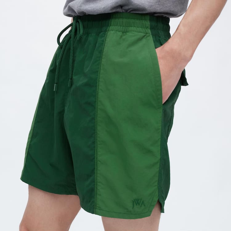 Uniqlo Jw Anderson Colour Block Active Utility Sortky Panske Zelene | UWYXFC-691