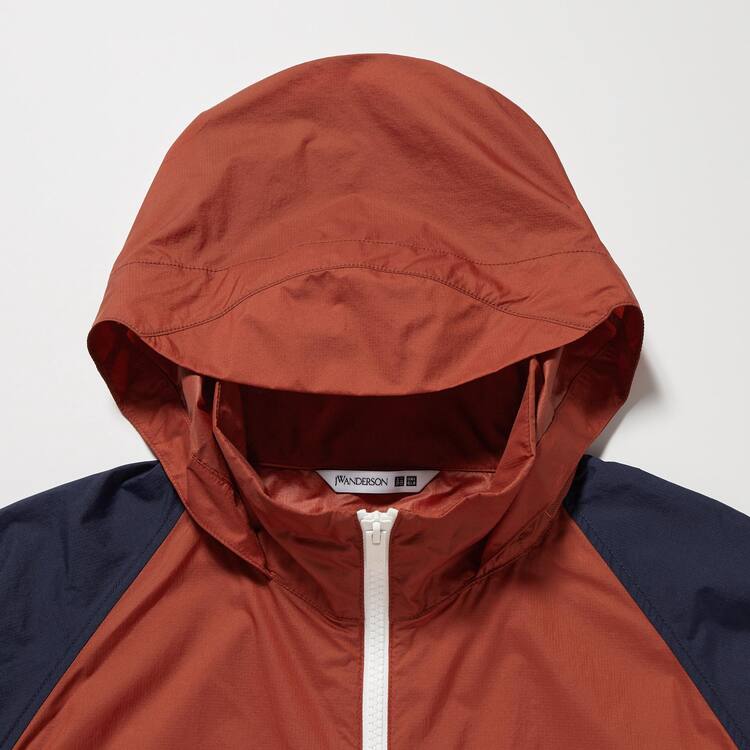 Uniqlo Jw Anderson Colour Block Uv Protection Parka Panske Červené | VBTCXP-534