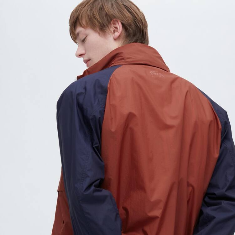 Uniqlo Jw Anderson Colour Block Uv Protection Parka Panske Červené | VBTCXP-534