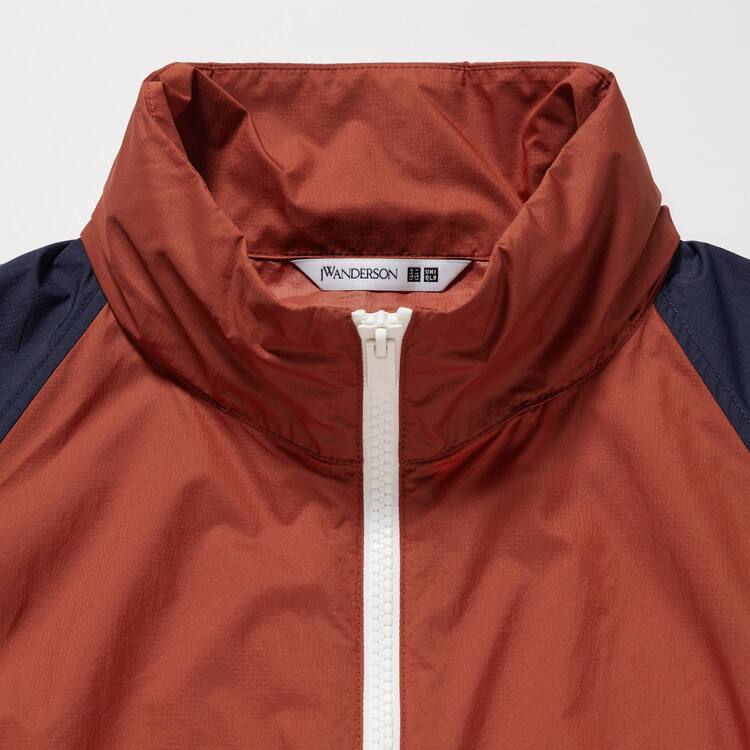 Uniqlo Jw Anderson Colour Block Uv Protection Parka Panske Červené | VBTCXP-534