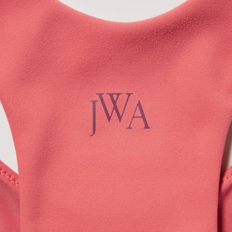 Uniqlo Jw Anderson Cropped Fit Bez Rukavov Topy Damske Ruzove | PDQJUG-720