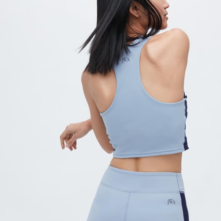 Uniqlo Jw Anderson Cropped Fit Bez Rukavov Podprsenky Damske Modre | UAHNWX-620