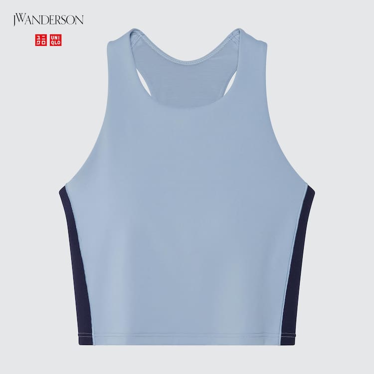 Uniqlo Jw Anderson Cropped Fit Bez Rukavov Podprsenky Damske Modre | UAHNWX-620