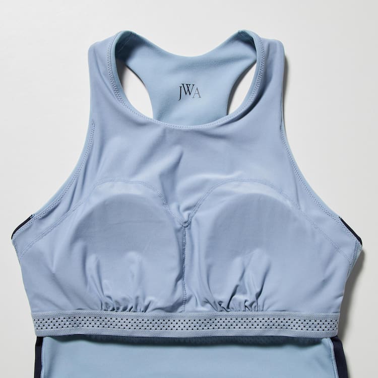 Uniqlo Jw Anderson Cropped Fit Bez Rukavov Podprsenky Damske Modre | UAHNWX-620
