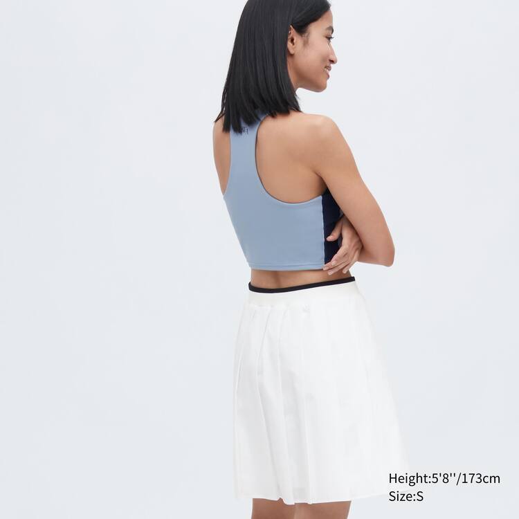 Uniqlo Jw Anderson Plisované Mini Sukne Damske Biele | DQMPZB-395