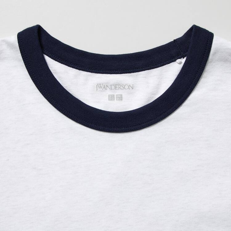 Uniqlo Jw Anderson Pocket Kratke Sleeved Tricko Panske Biele | BEQCZJ-325