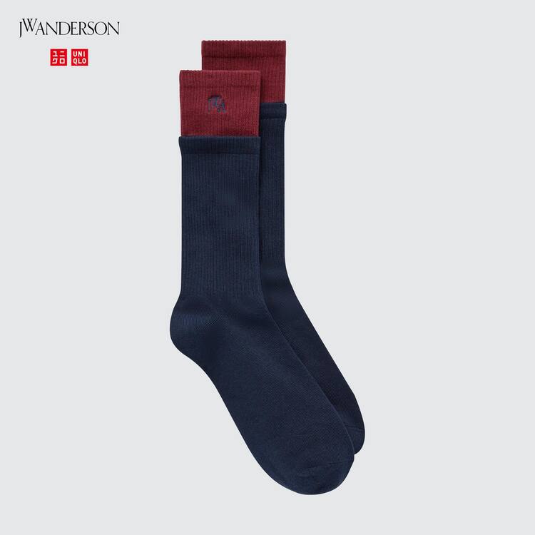 Uniqlo Jw Anderson Ponozky Panske Námornícka Modrá | OJGYNW-734