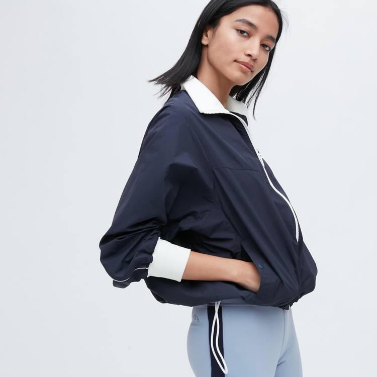 Uniqlo Jw Anderson Rebrovaný Bežná Bundy Damske Námornícka Modrá | RCFQYM-083