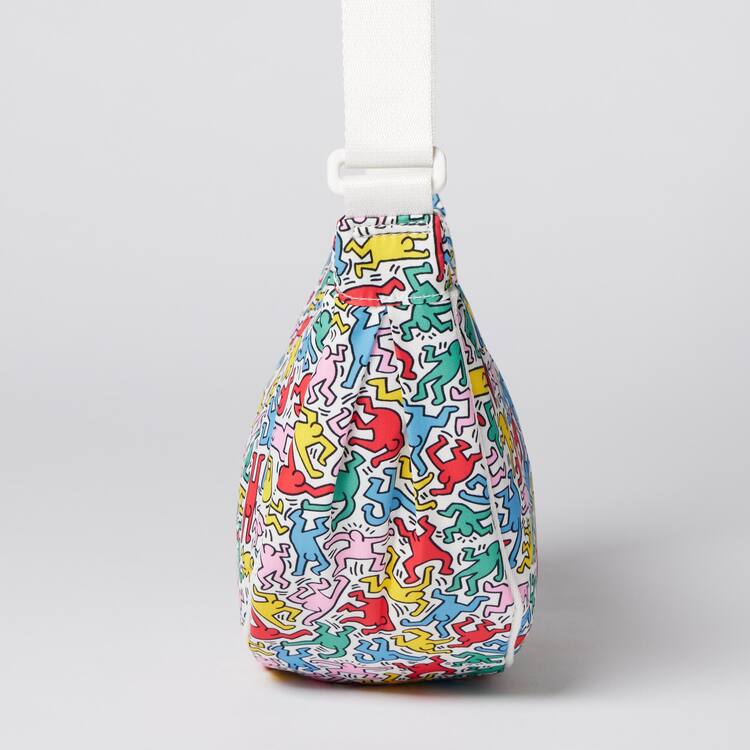 Uniqlo Keith Haring Ut Round Mini Shoulder Tasky Damske Biele | HQJFRM-945