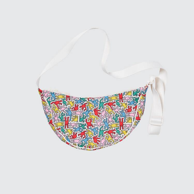 Uniqlo Keith Haring Ut Round Mini Shoulder Tasky Damske Biele | HQJFRM-945