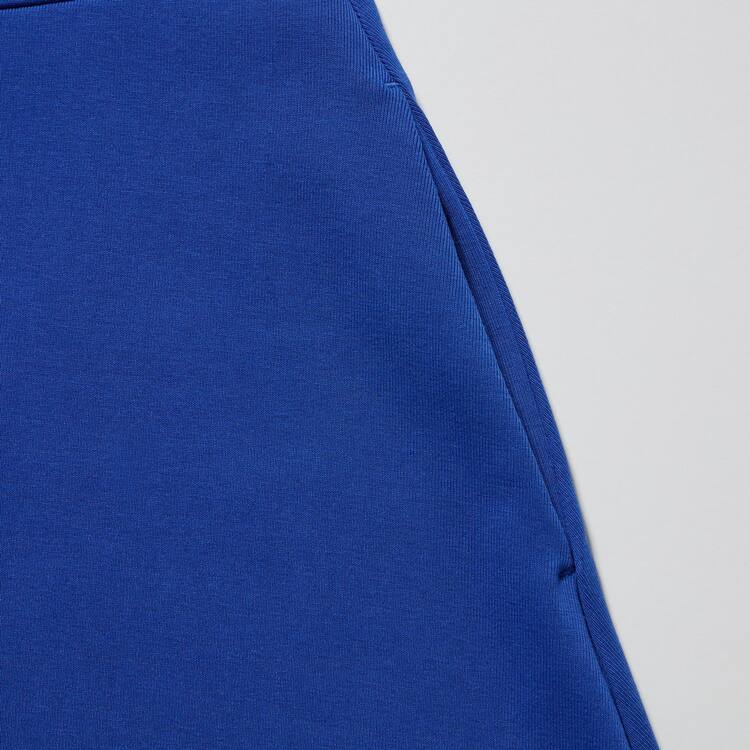 Uniqlo Kratke Sleeved Flared Saty Damske Modre | USNLHO-739