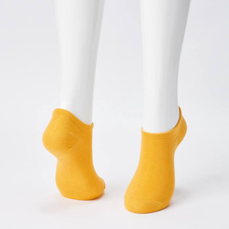 Uniqlo Kratke (Three Pairs) Ponozky Damske Žlté Béžové Siva | QKDCJV-742