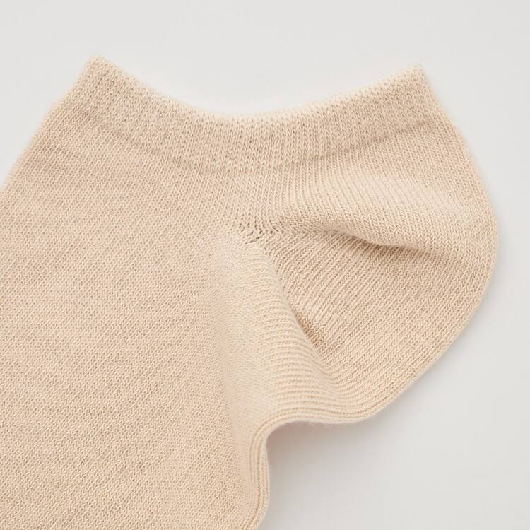 Uniqlo Kratke (Three Pairs) Ponozky Damske Žlté Béžové Siva | QKDCJV-742