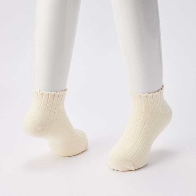 Uniqlo Kratke (Three Pairs) Ponozky Detske Béžové Červené Čierne | LFGHSQ-941