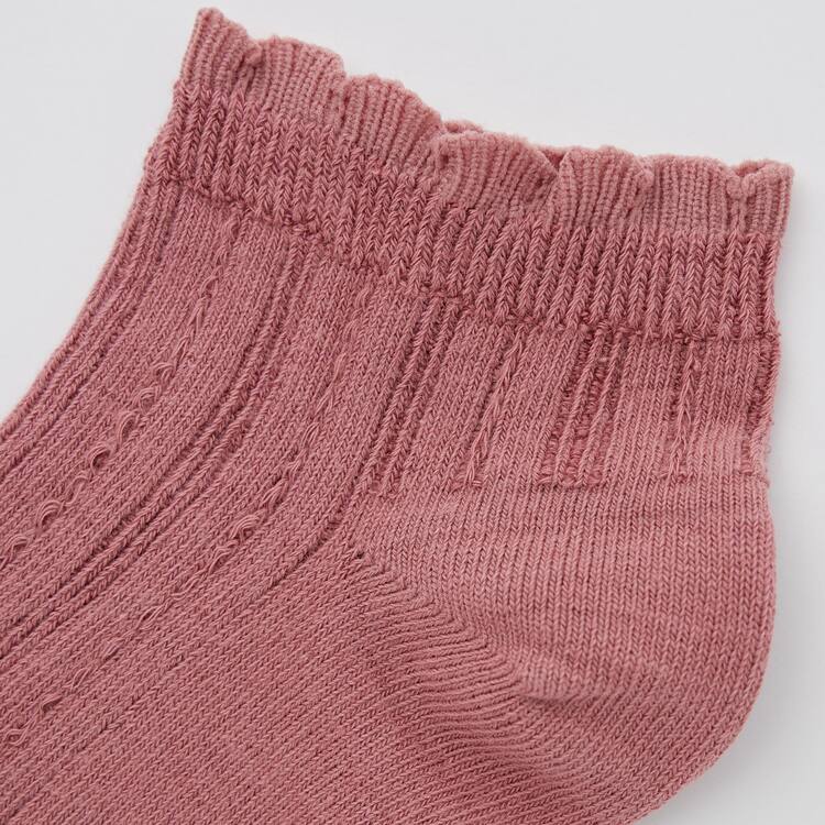 Uniqlo Kratke (Three Pairs) Ponozky Detske Béžové Červené Čierne | LFGHSQ-941