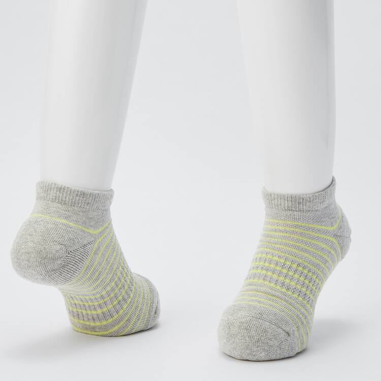 Uniqlo Kratke (Three Pairs) Ponozky Detske Siva Biele Modre | ZCWAGJ-321