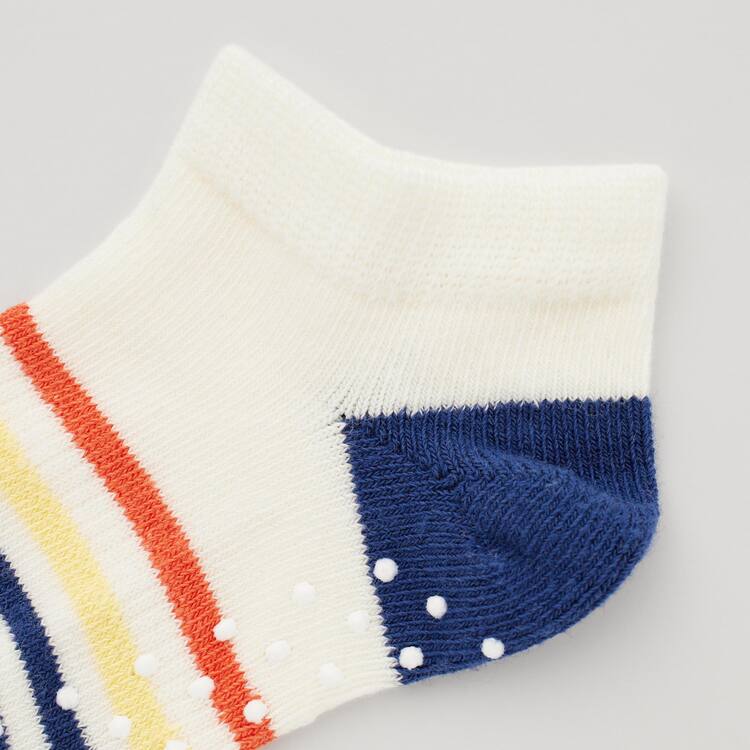 Uniqlo Kratke (Two Pairs) Ponozky Pre Babatka Biele Modre Ruzove | ESBXQA-048
