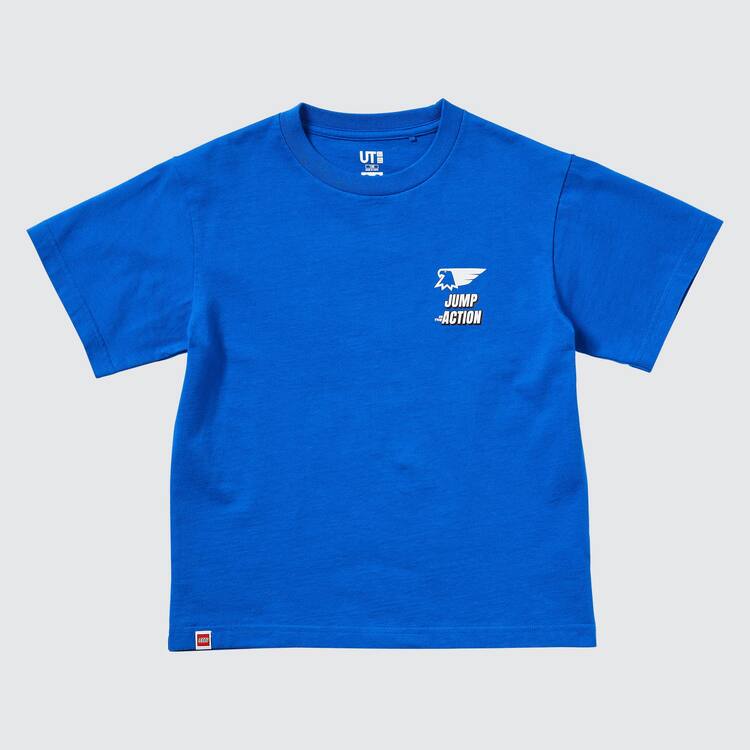 Uniqlo Lego® City Ut Grafika Tricko Detske Modre | ADSRNG-708
