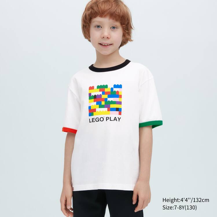 Uniqlo Lego® City Ut Grafika Tricko Detske Biele | BCHLFA-215