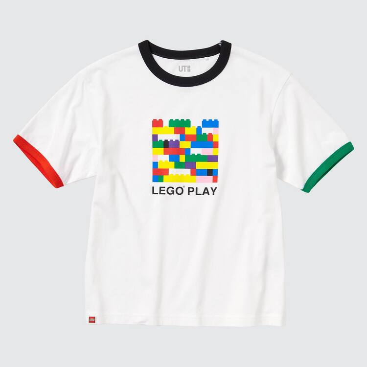 Uniqlo Lego® City Ut Grafika Tricko Detske Biele | BCHLFA-215