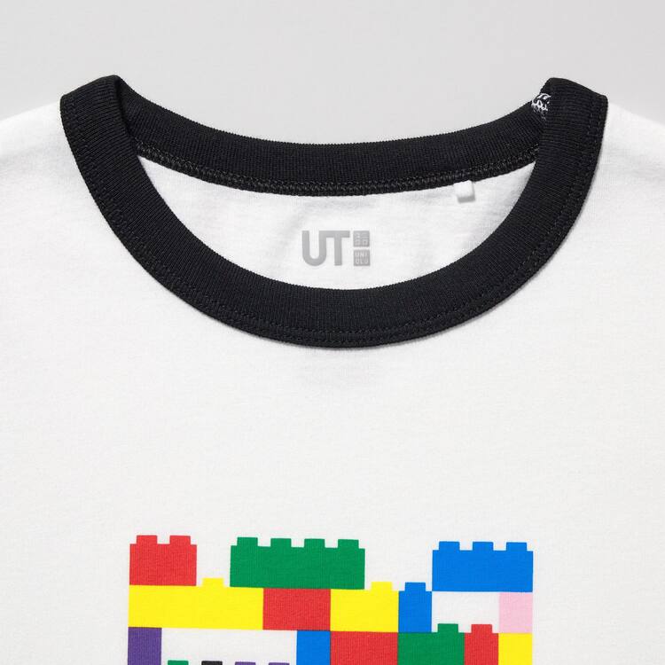 Uniqlo Lego® City Ut Grafika Tricko Detske Biele | BCHLFA-215